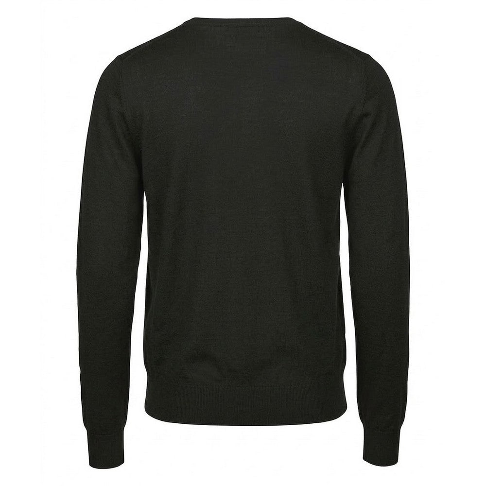 Pine - Back - Tee Jays Mens Plain Crew Neck Sweatshirt