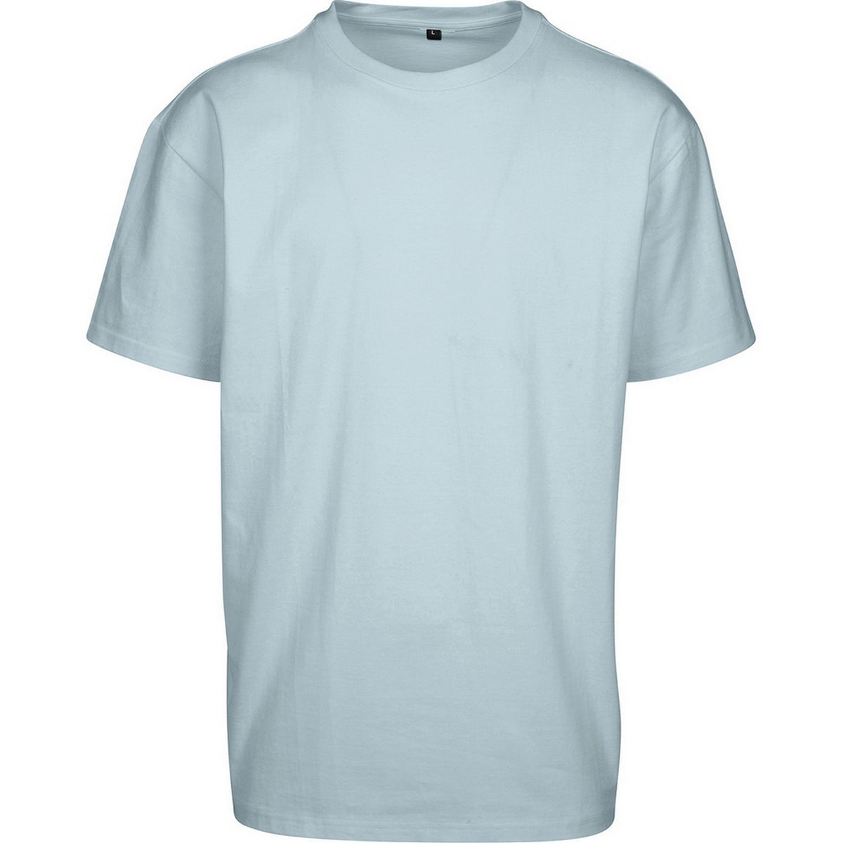 Powder Blue - Front - Build Your Brand Unisex Adult Basic Light Loose T-Shirt