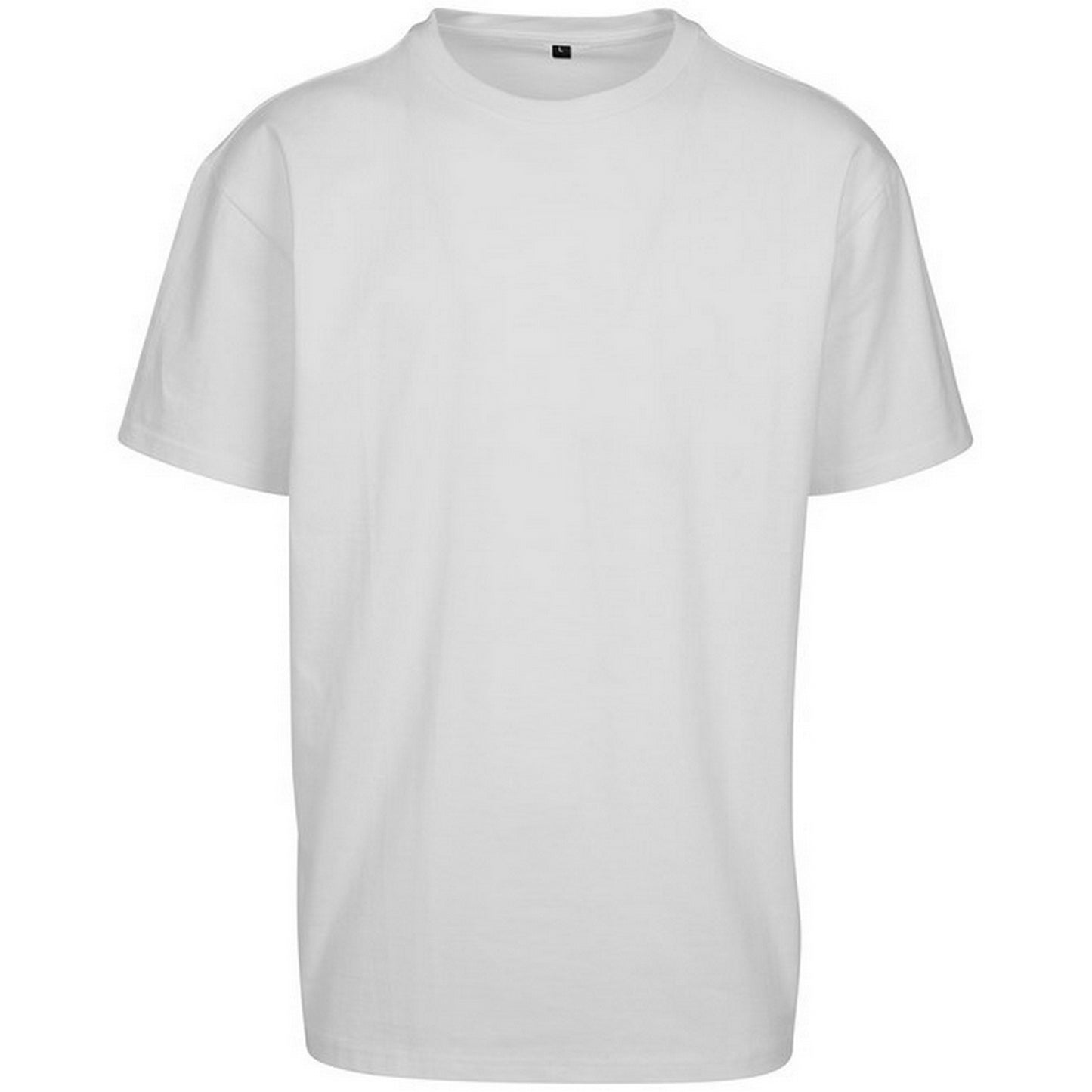 White - Front - Build Your Brand Unisex Adult Basic Light Loose T-Shirt