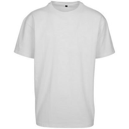 White - Front - Build Your Brand Unisex Adult Basic Light Loose T-Shirt