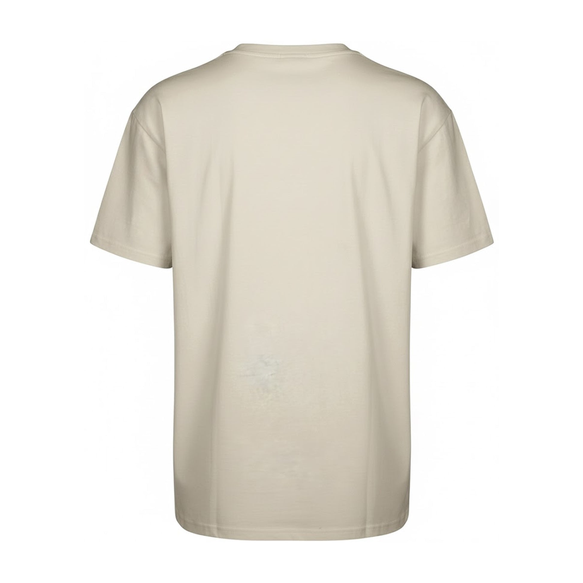 White Sand - Back - Build Your Brand Unisex Adult Basic Light Loose T-Shirt