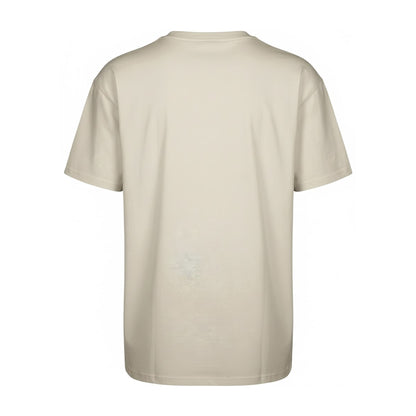 White Sand - Back - Build Your Brand Unisex Adult Basic Light Loose T-Shirt