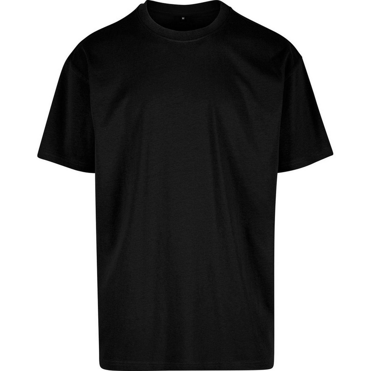Black - Front - Build Your Brand Unisex Adult Basic Light Loose T-Shirt