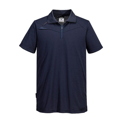 All Navy - Front - Portwest Mens DX4 Polo Shirt