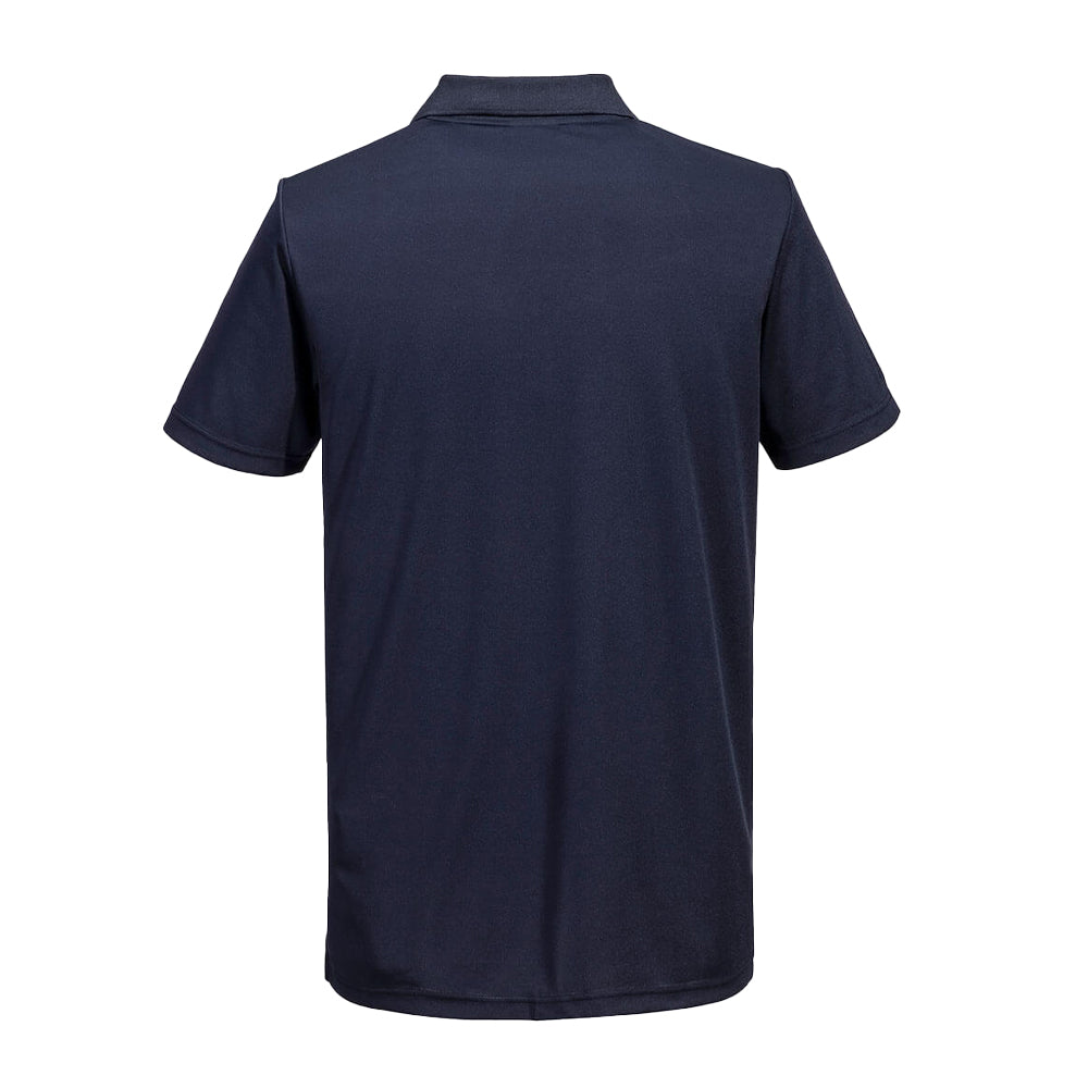 All Navy - Back - Portwest Mens DX4 Polo Shirt