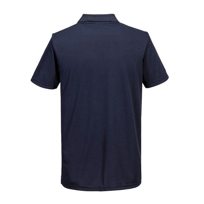 All Navy - Back - Portwest Mens DX4 Polo Shirt