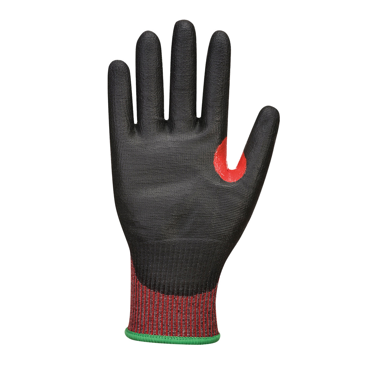 Black - Back - Portwest Unisex Adult A670 Cut Resistant Gloves
