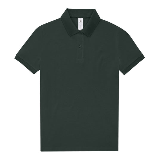 Dark Forest - Front - B&C Womens-Ladies My 210 Polo Shirt