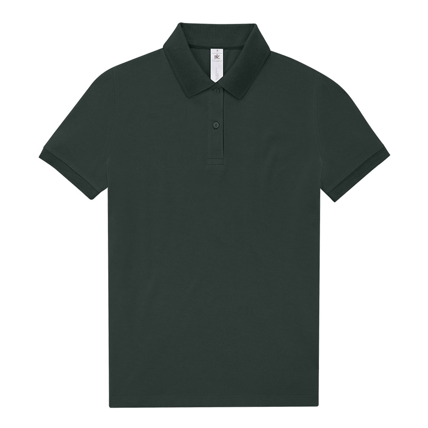 Dark Forest - Front - B&C Womens-Ladies My 210 Polo Shirt