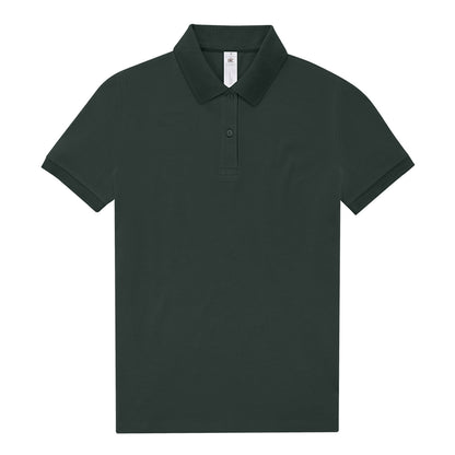 Dark Forest - Front - B&C Womens-Ladies My 210 Polo Shirt