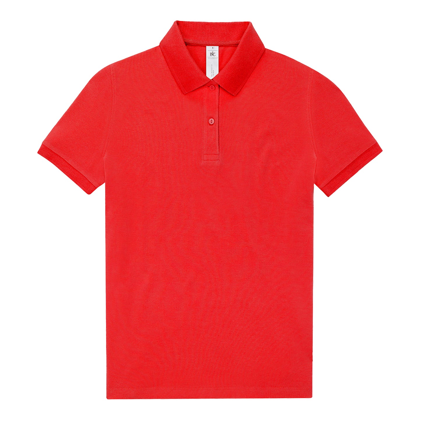 Red - Front - B&C Womens-Ladies My 210 Polo Shirt