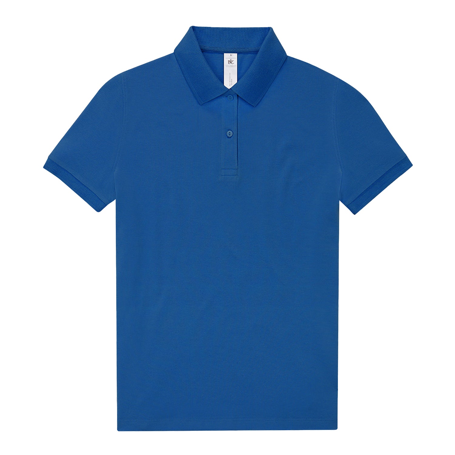 Royal Blue - Front - B&C Womens-Ladies My 210 Polo Shirt