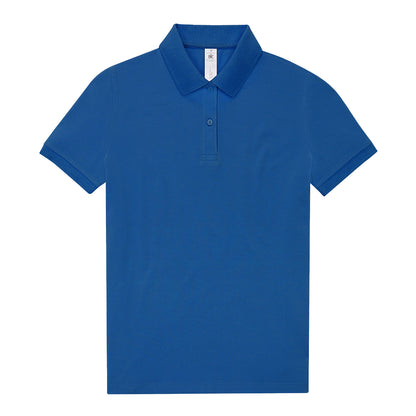 Royal Blue - Front - B&C Womens-Ladies My 210 Polo Shirt