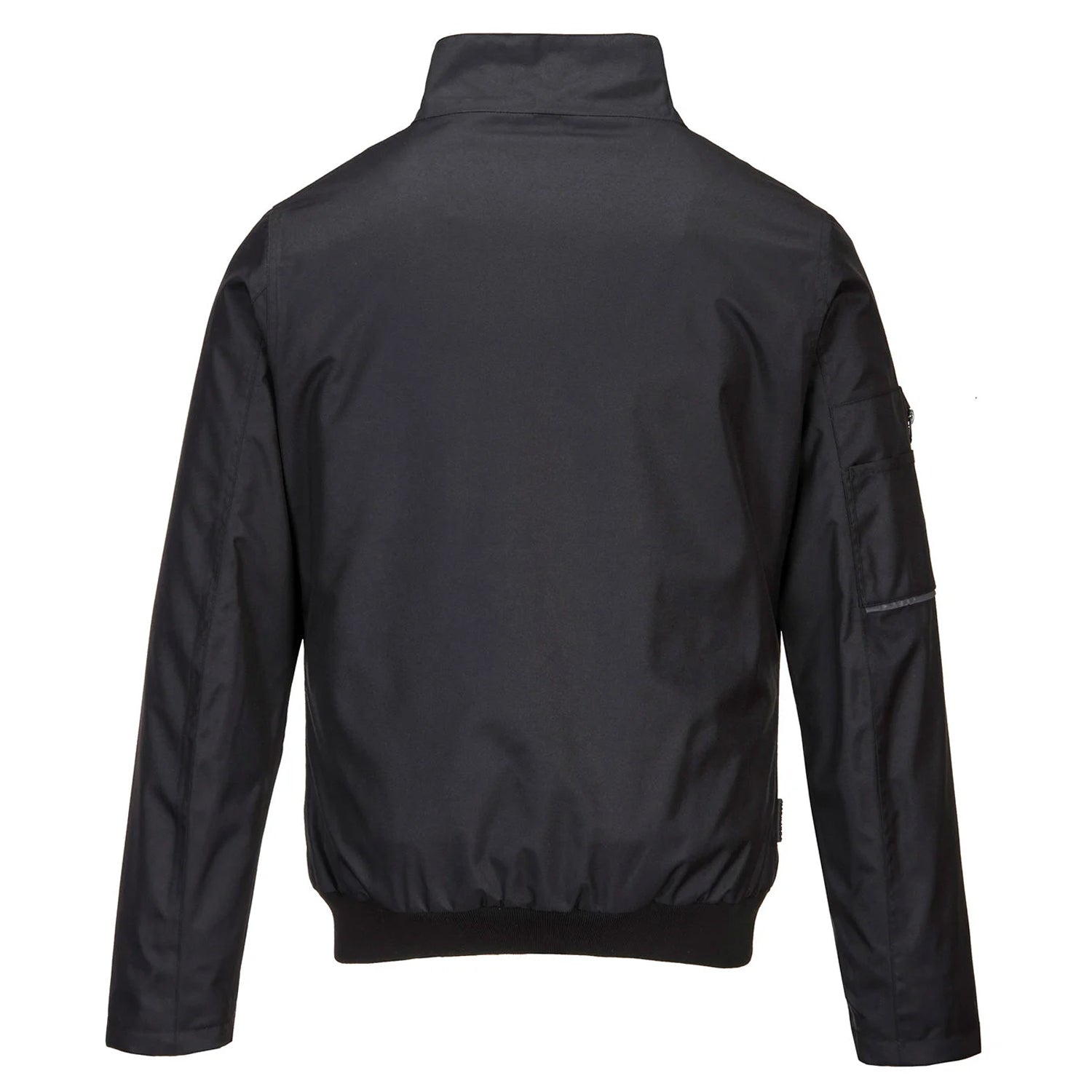 Black - Back - Portwest Mens KX3 Bomber Jacket
