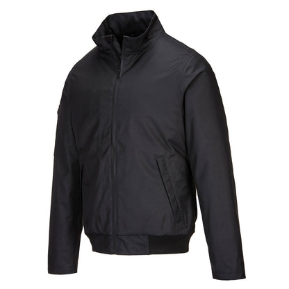 Black - Side - Portwest Mens KX3 Bomber Jacket
