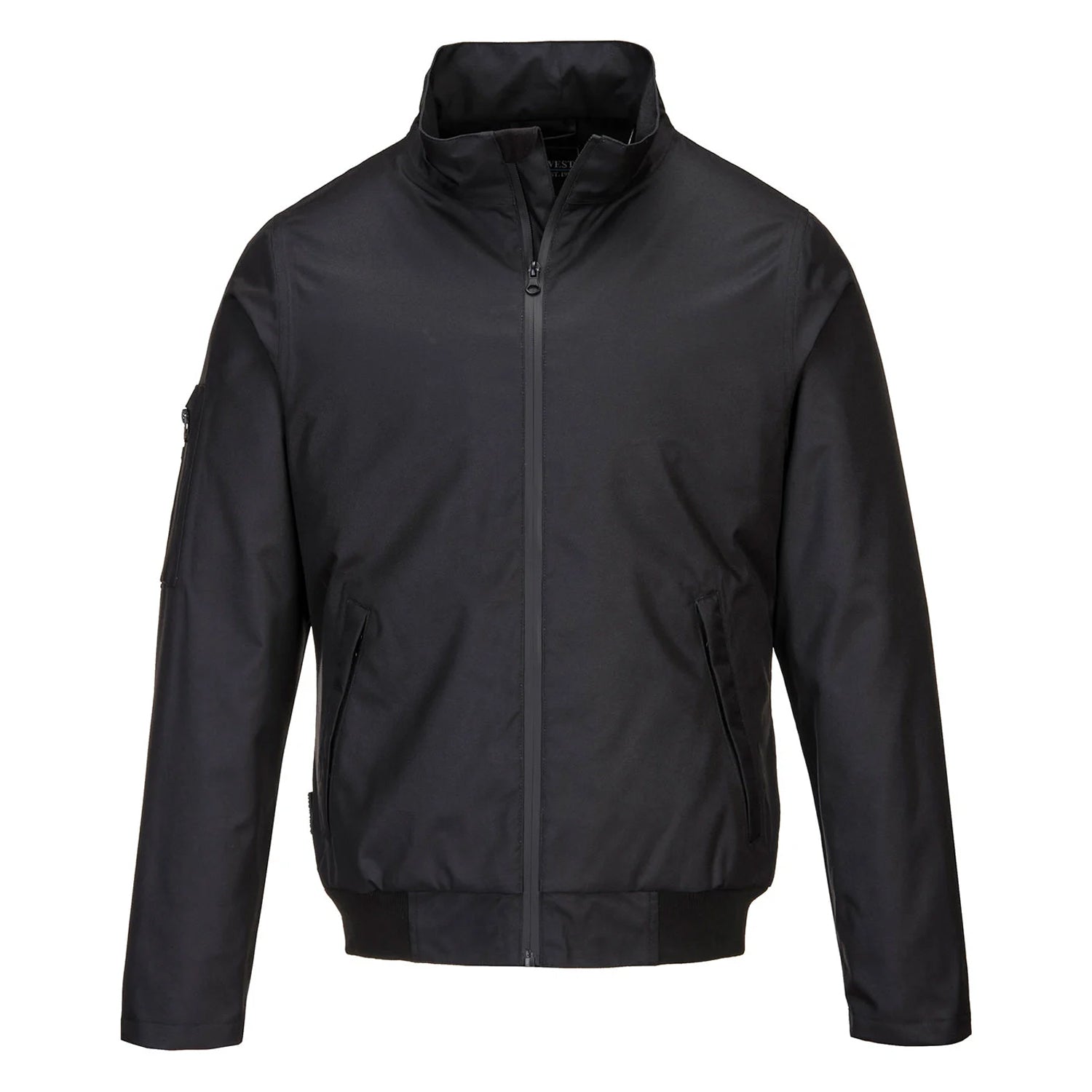 Black - Front - Portwest Mens KX3 Bomber Jacket