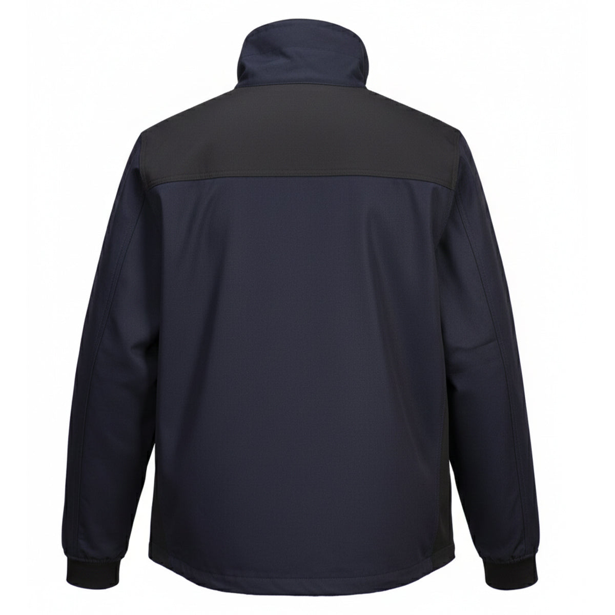 Deep Navy-Black - Back - Portwest Mens WX2 Stretch Work Jacket
