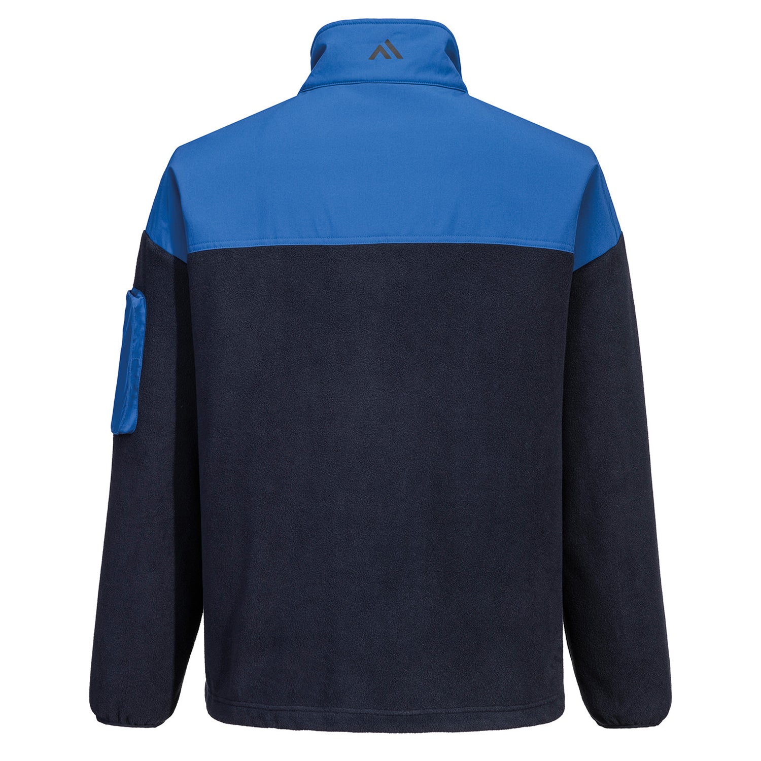 Navy - Back - Portwest Mens KX3 Half Zip Sport Fleece Jacket
