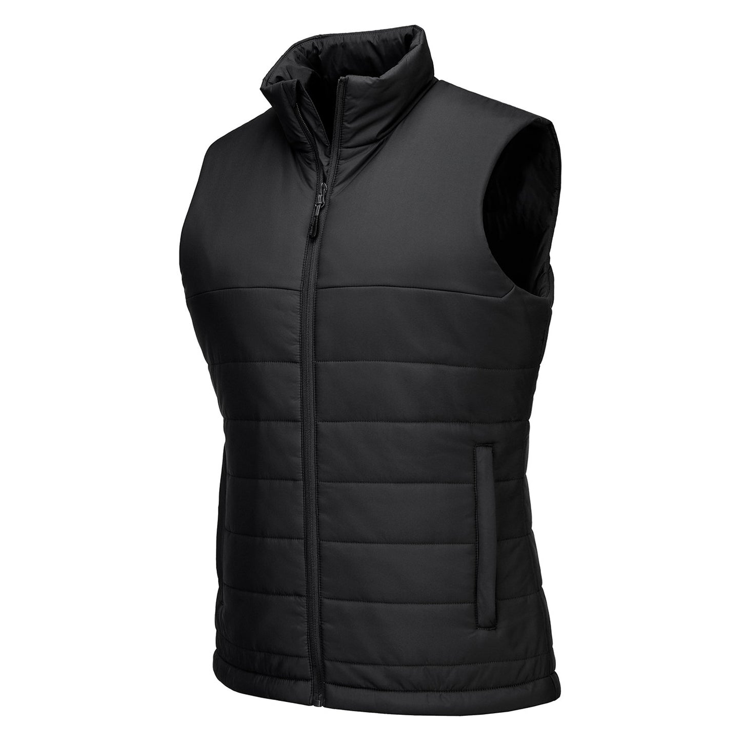 Black - Side - Portwest Womens-Ladies Professional Gilet