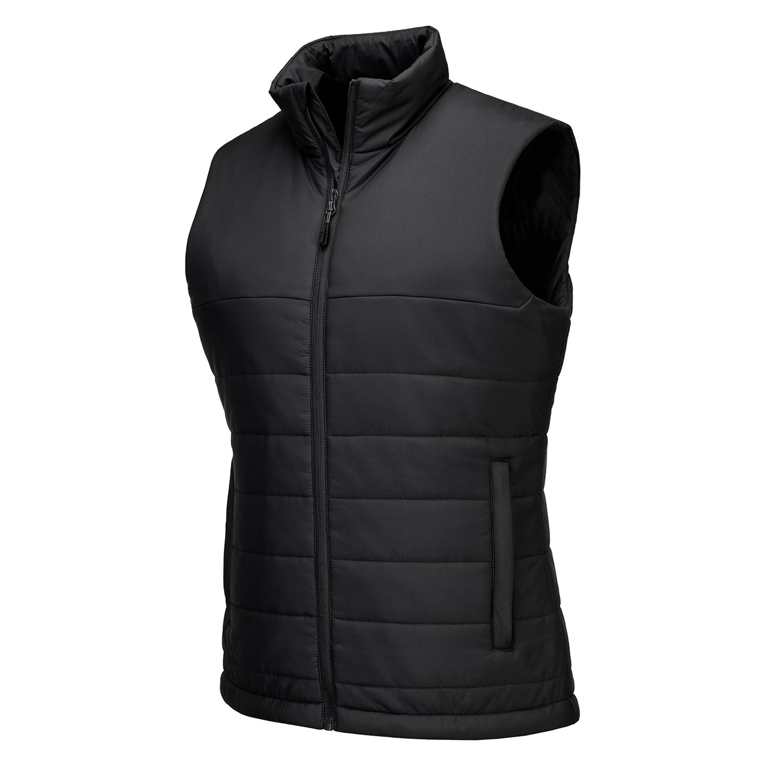 Black - Side - Portwest Womens-Ladies Professional Gilet