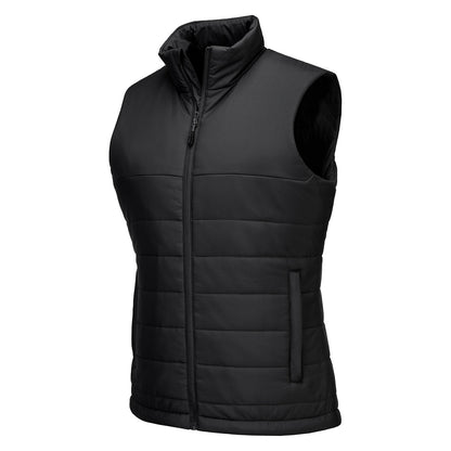 Black - Side - Portwest Womens-Ladies Professional Gilet