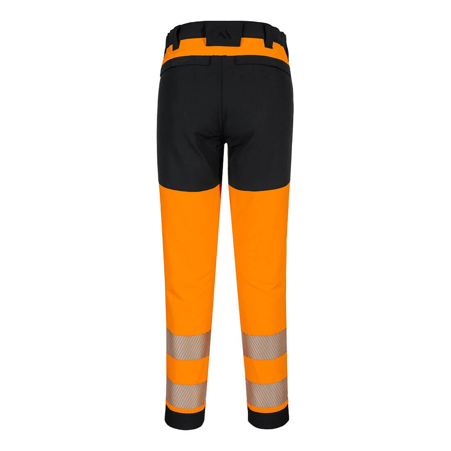 Orange-Black - Back - Portwest Mens PW3 Stretch Hi-Vis Trousers
