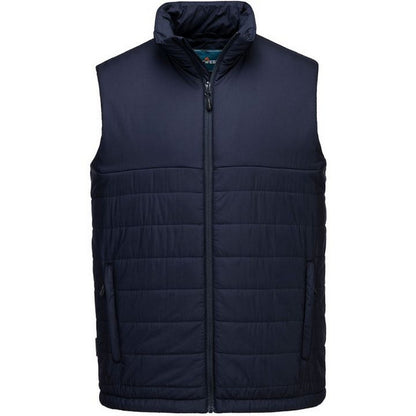 Navy - Front - Portwest Womens-Ladies Professional Insulated Gilet