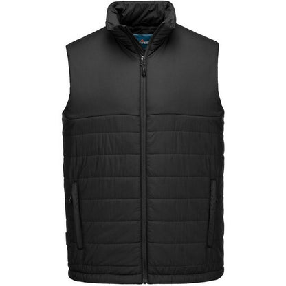 Black - Front - Portwest Womens-Ladies Professional Insulated Gilet