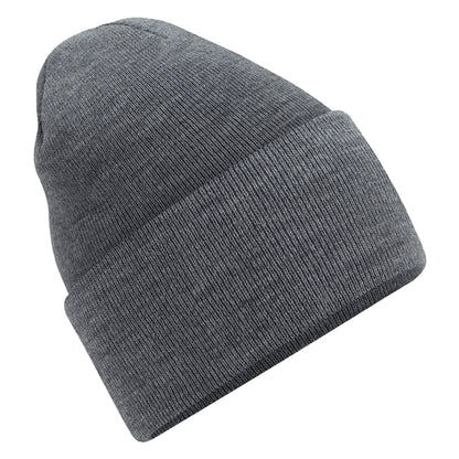 Granite - Back - Beechfield Cuffed Beanie