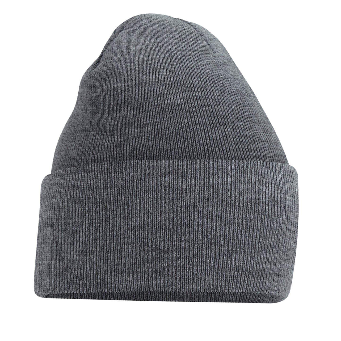 Granite - Front - Beechfield Cuffed Beanie