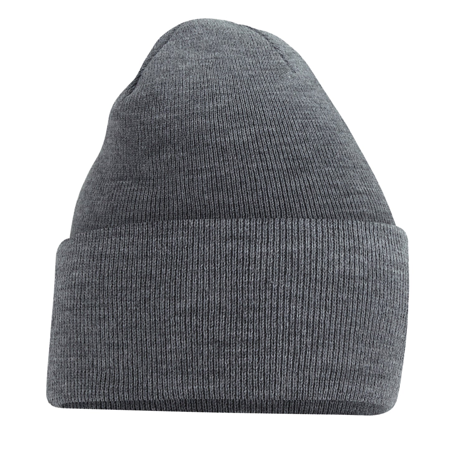 Granite - Front - Beechfield Cuffed Beanie