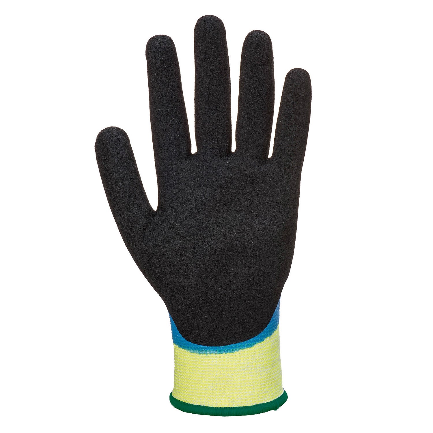Blue-Black - Back - Portwest Unisex Adult Cut Resistant Gloves