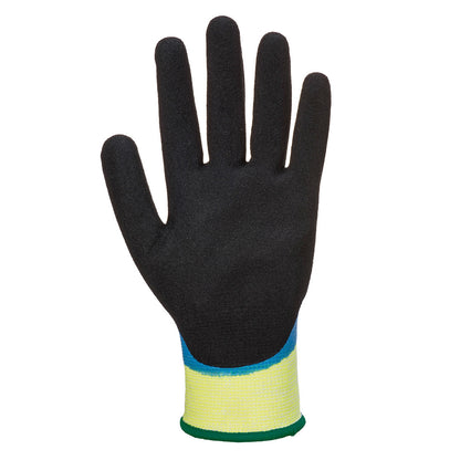Blue-Black - Back - Portwest Unisex Adult Cut Resistant Gloves