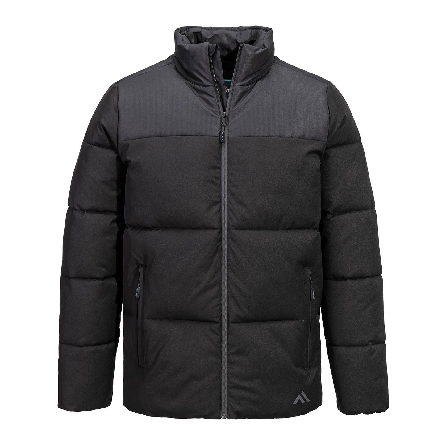 Black - Front - Portwest Mens KX3 Insulated Sport Padded Jacket