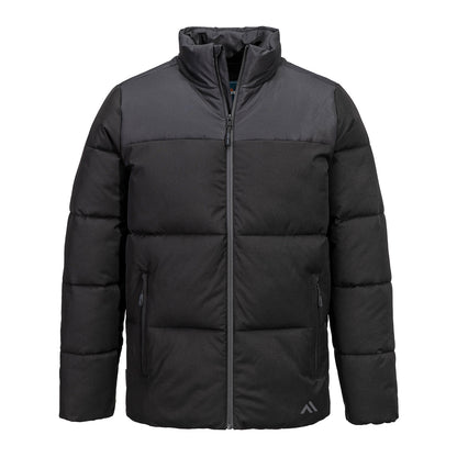 Black - Front - Portwest Mens KX3 Insulated Sport Padded Jacket