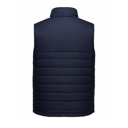 Navy - Back - Portwest Mens Professional Insulated Gilet