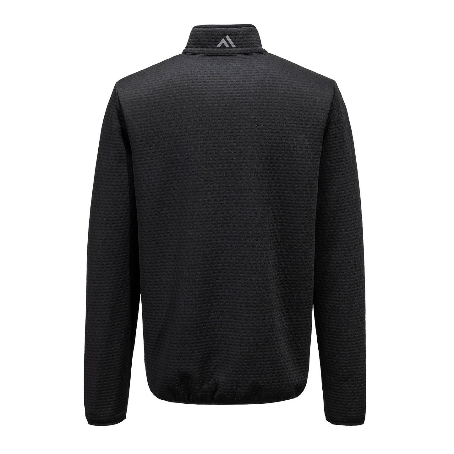 Black - Back - Portwest Mens KX3 Textured Quarter Zip Sweatshirt