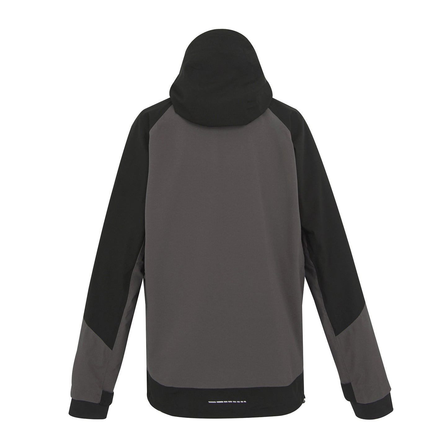 Slate Grey-Black - Back - Regatta Professional Mens 4 Way Stretch Waterproof Soft Shell Jacket