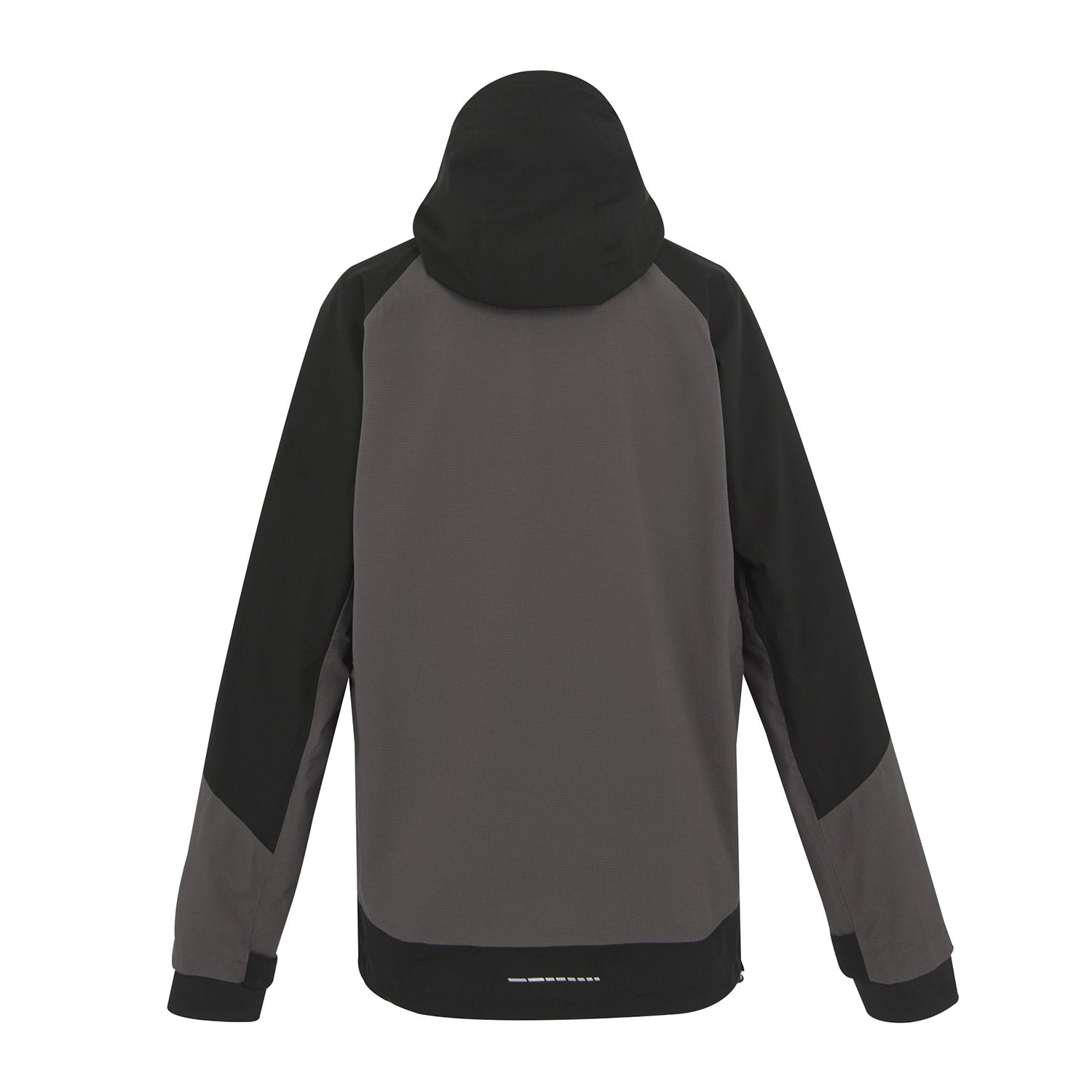 Slate Grey-Black - Back - Regatta Professional Mens 4 Way Stretch Waterproof Soft Shell Jacket
