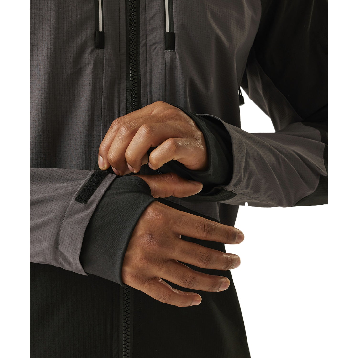 Slate Grey-Black - Side - Regatta Professional Mens 4 Way Stretch Waterproof Soft Shell Jacket