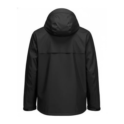 Black - Back - Portwest Mens Professional Waterproof Jacket