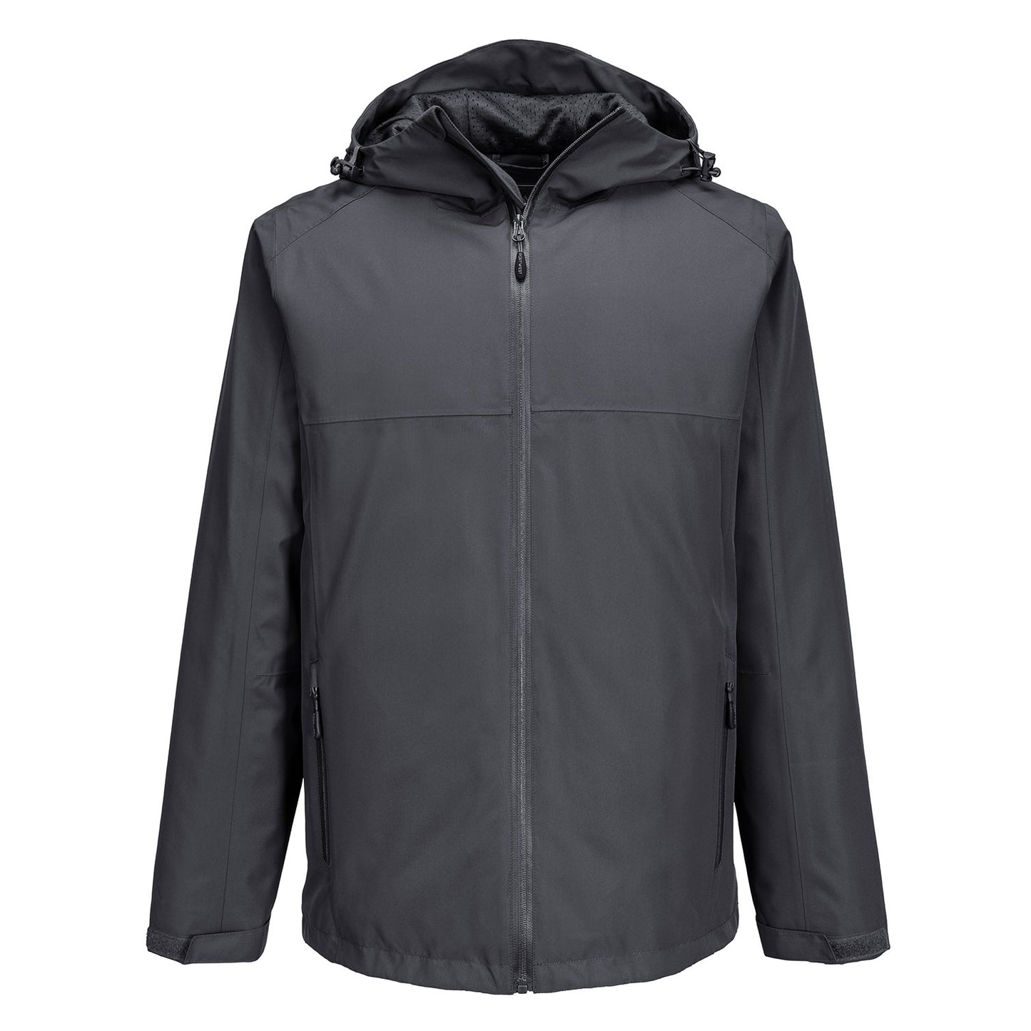 Grey - Front - Portwest Mens Professional Waterproof Jacket