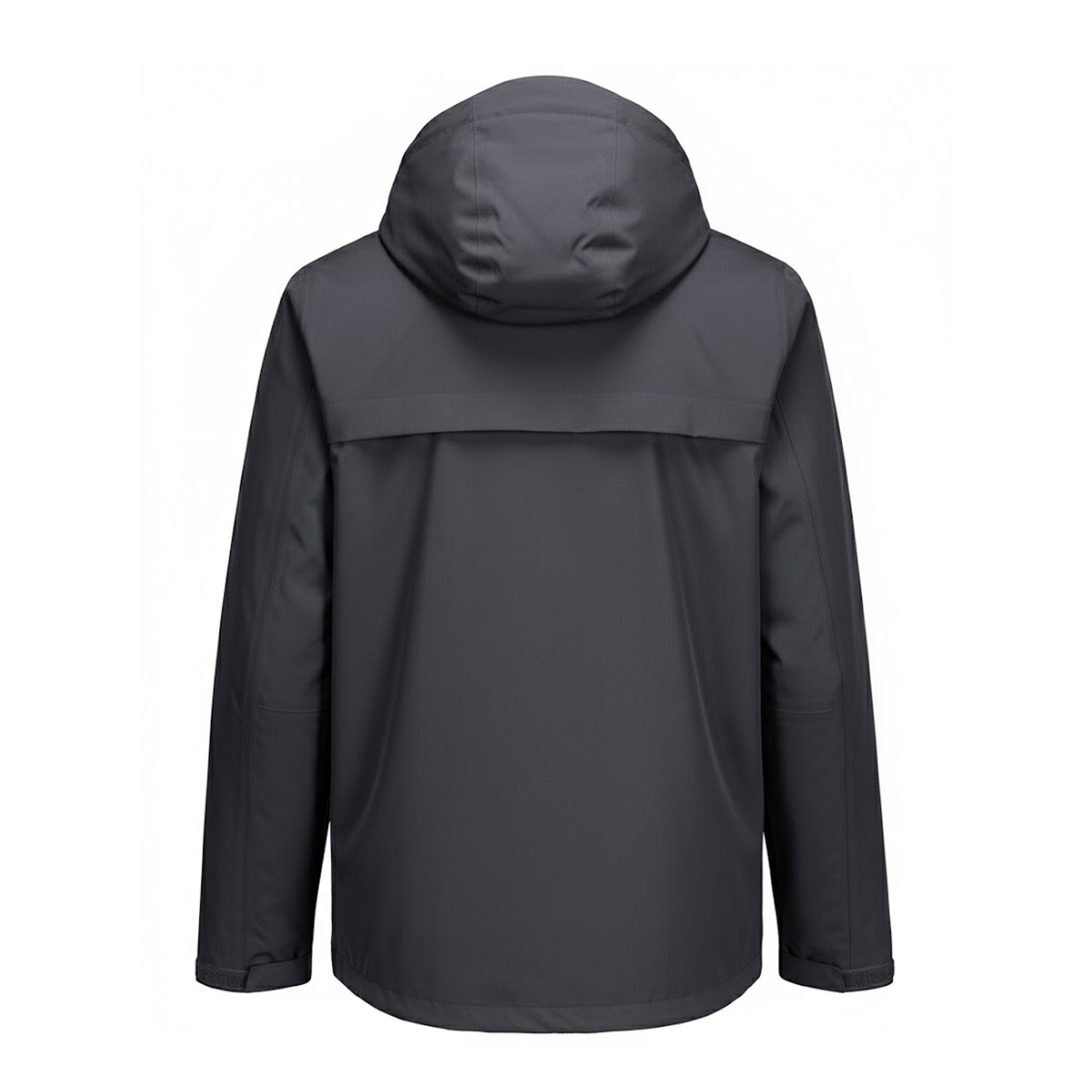 Grey - Back - Portwest Mens Professional Waterproof Jacket