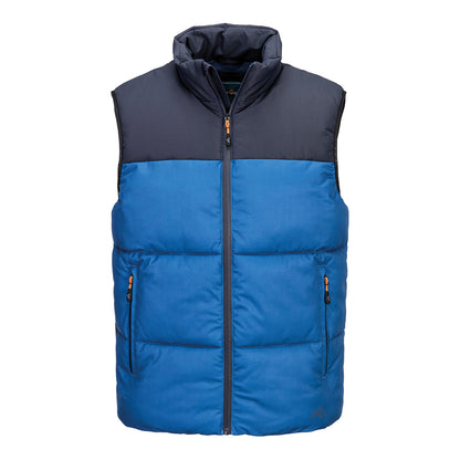 Blue - Front - Portwest Mens KX3 Insulated Sport Gilet