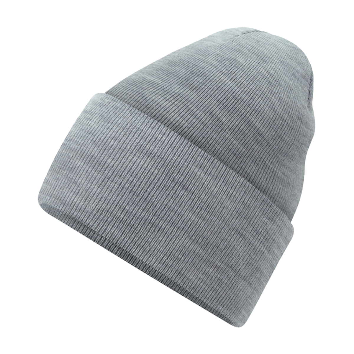 Ash - Back - Beechfield Original Deep Cuffed Beanie