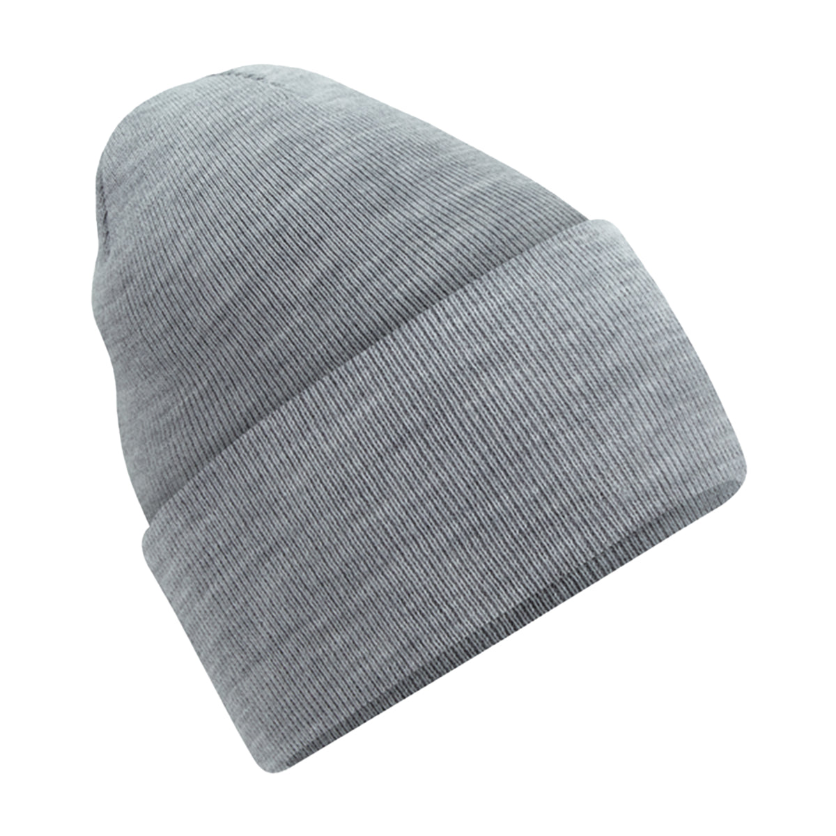 Ash - Front - Beechfield Original Deep Cuffed Beanie