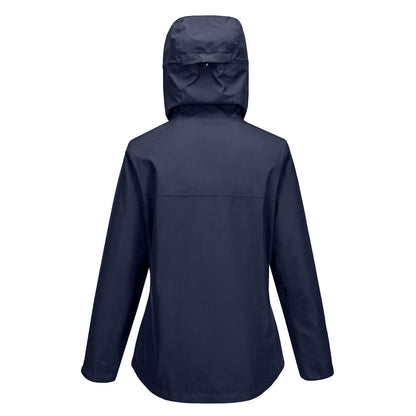 Navy - Back - Portwest Womens-Ladies Professional Waterproof Jacket