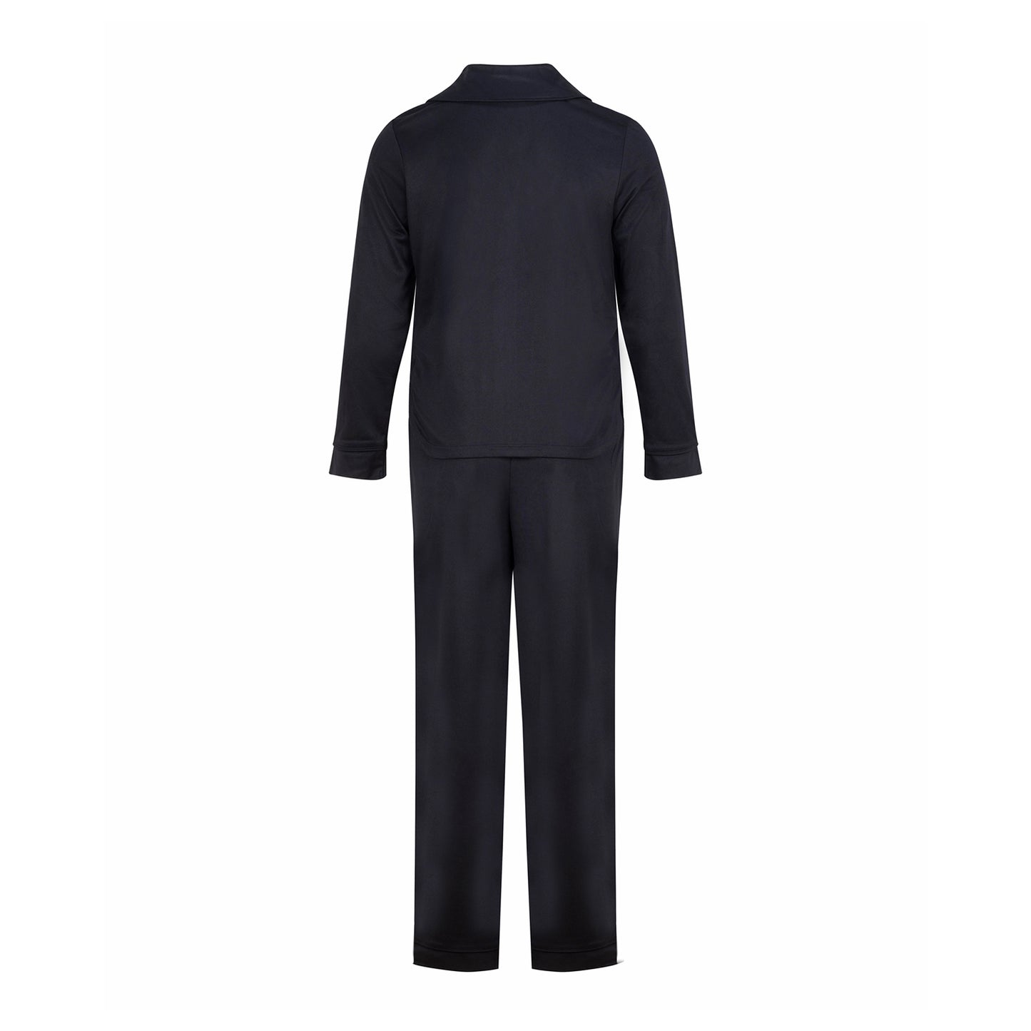 Black - Back - Towel City Womens-Ladies Supersoft Pyjama Set