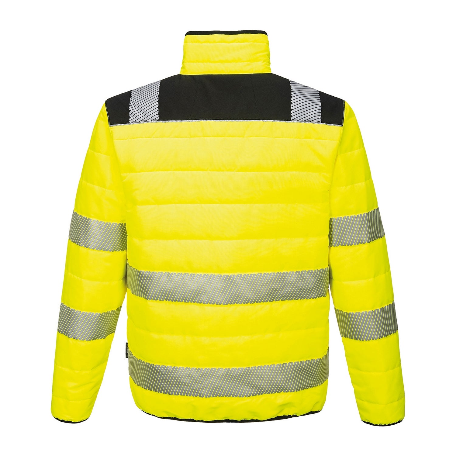 Yellow-Black - Back - Portwest Mens Hi-Vis Jacket