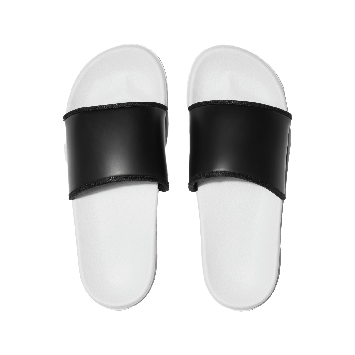 White - Front - TriDri Unisex Adult Plain Sliders